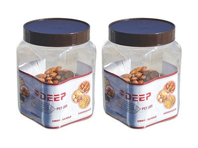 Deep Plastic - SUN-DEEP SQUARE JARS