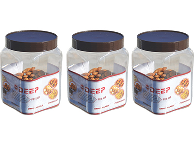 Deep Plastic - SUN-DEEP SQUARE JARS